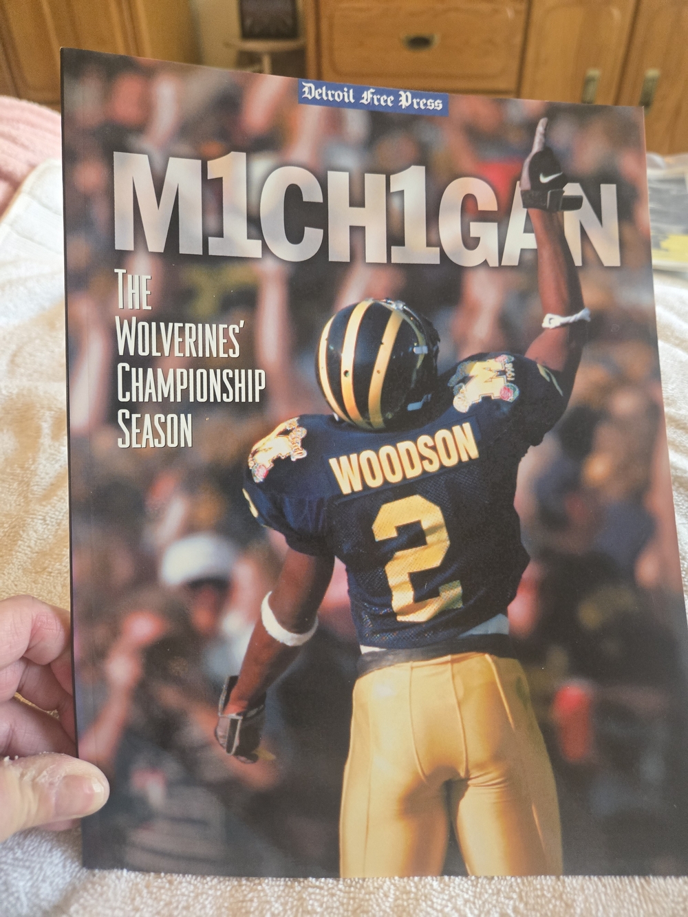 Vintage 1998 Michigan Wolverine Football Champs 128pg Photo Magazine